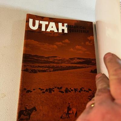 UTAH Historical Quarterly Several Editions. 