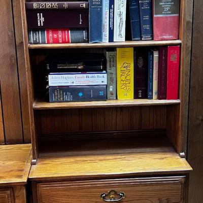 Hard Rock Maple Hutch and matches the Desk on 564 