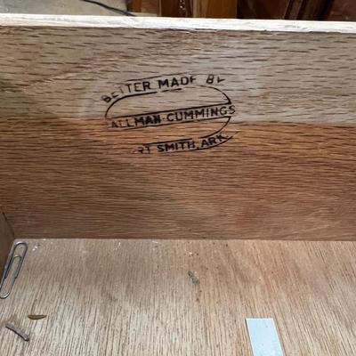 Hard Rock Maple Hutch and matches the Desk on 564 