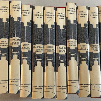 10 Volume Set of the Mental Efficiency Series 