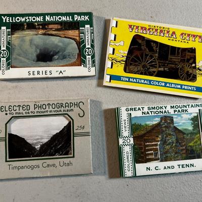 4 Miniature Post card Sets. 
