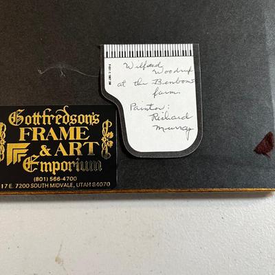 Wilfred Woodruff  by Richard Murray Art Print