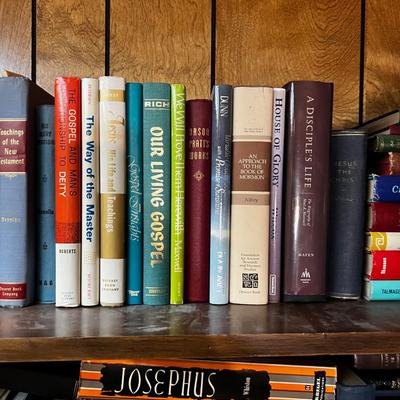 HUGE SET OF LDS Books; Journals, Reference, History ETC. 