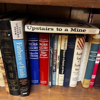 HUGE SET OF LDS Books; Journals, Reference, History ETC. 