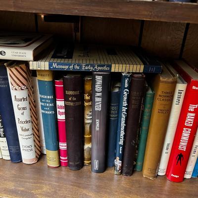 HUGE SET OF LDS Books; Journals, Reference, History ETC. 