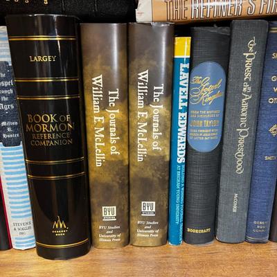 HUGE SET OF LDS Books; Journals, Reference, History ETC. 