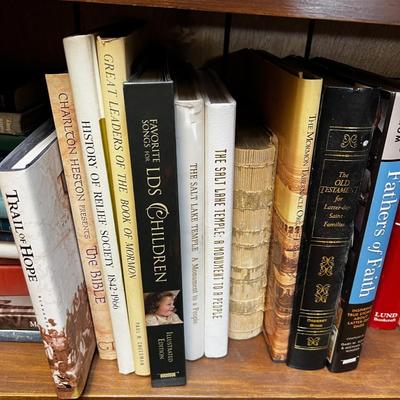 HUGE SET OF LDS Books; Journals, Reference, History ETC. 