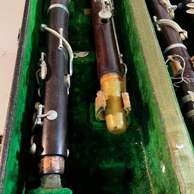 Clarinet in a Case Wood (maybe 2 Clarinets) 