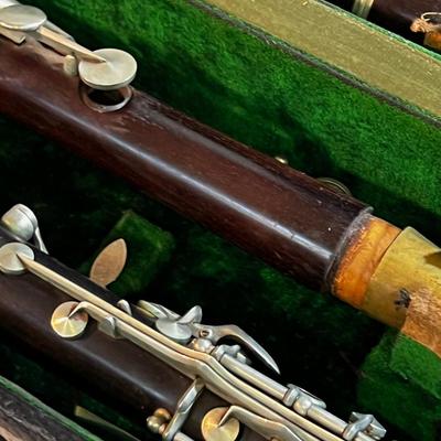 Clarinet in a Case Wood (maybe 2 Clarinets) 