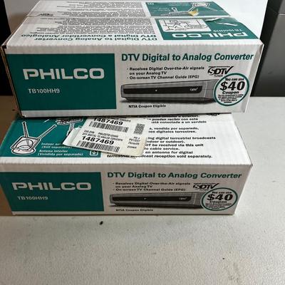 2 Philco Digital Analog Antennas NEW in the Box 