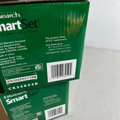 2 Digital Clock Radios New in the Box 