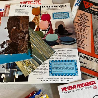 Vintage Map, Brochures, Postcards etc. 