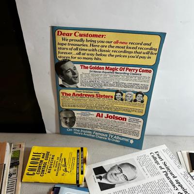 Vintage Map, Brochures, Postcards etc. 