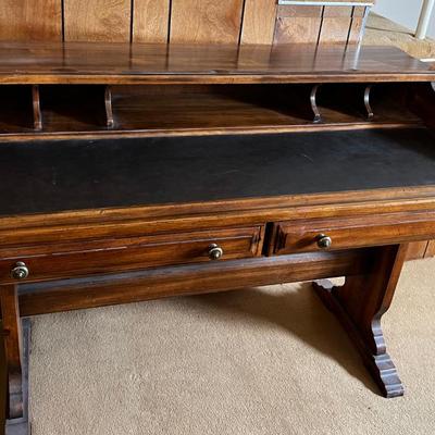 Trestle Style Desk with chair