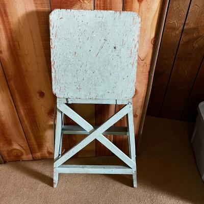 Cute Shabby Chic Mint 2 step Ladder