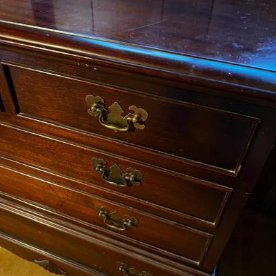 LANE Mahogany Blanket Chest. 