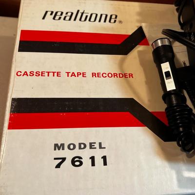 2 Vintage Cassette Recorders 