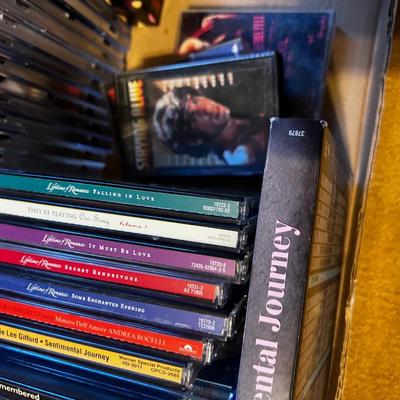 Tray of CD's Classical & Christmas