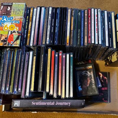 Tray of CD's Classical & Christmas