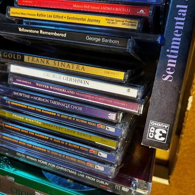 Tray of CD's Classical & Christmas