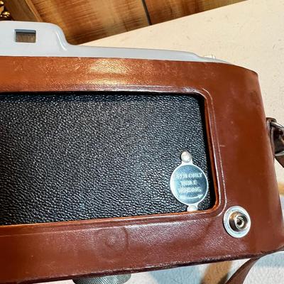 Tourist Kodak Camera with Leather Case