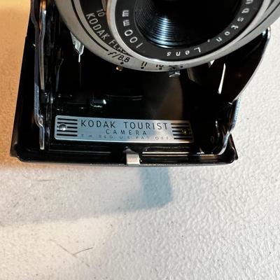 Tourist Kodak Camera with Leather Case