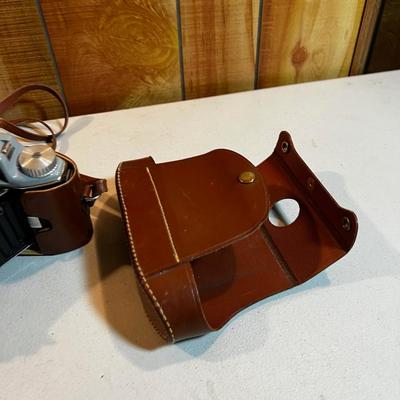 Tourist Kodak Camera with Leather Case