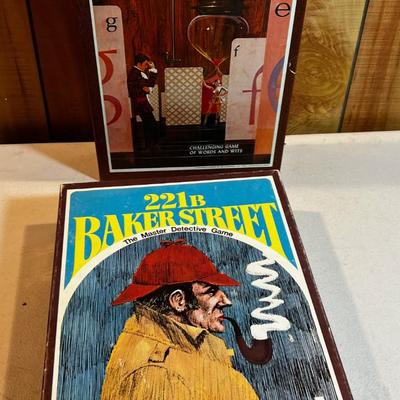 2 Strategy Games: Foil & 221 B Bakers Street 
