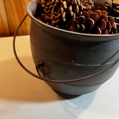 Old Cast Iron Kettle 