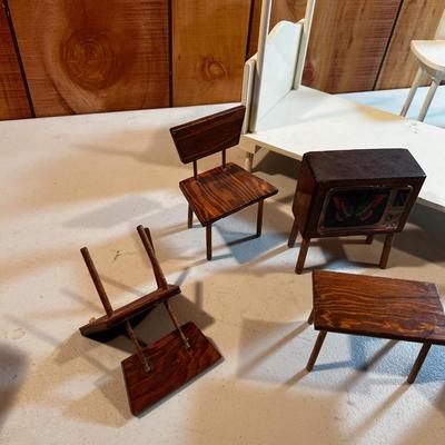 AWESOME! Wood Doll Furniture 