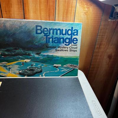 5 Board Games: Bermuda Triangle Monopoly, Perfection. Etc.