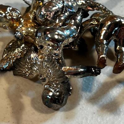 Angel Band (Ceramic and Silver Plastic Angels 