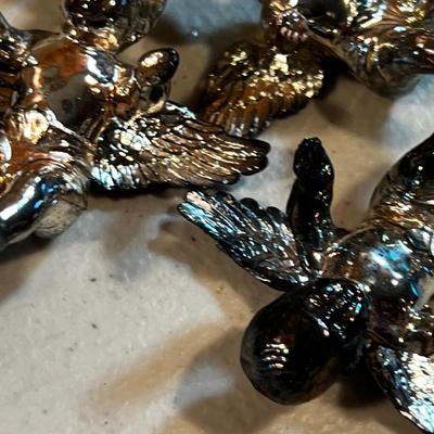 Angel Band (Ceramic and Silver Plastic Angels 