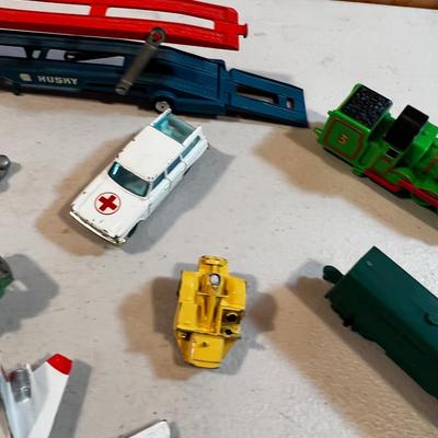 Mixed Lot of Toy Cars, Trains and Planes