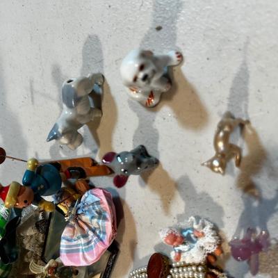 Miniatures; Dolls, Dogs, Cates. Etc. 