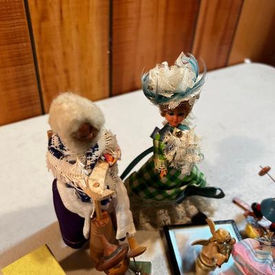 Miniatures; Dolls, Dogs, Cates. Etc. 