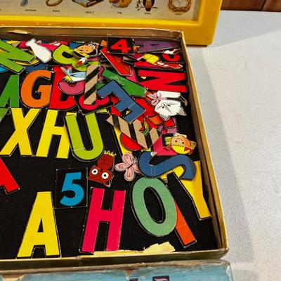 Flannel Number Boars and a Magnetic Number Board