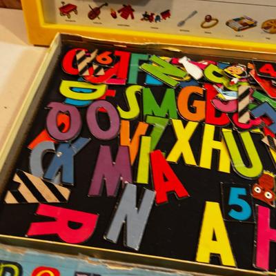 Flannel Number Boars and a Magnetic Number Board