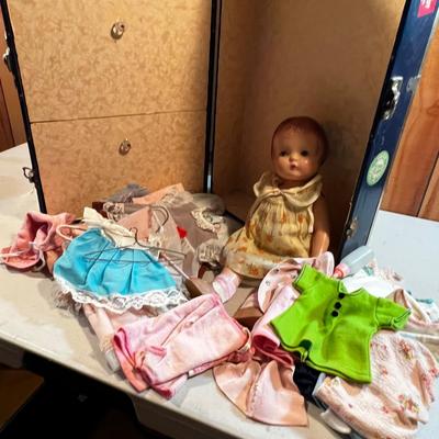 EFFENBEE PATSY JOAN Doll Plus Wardrobe.