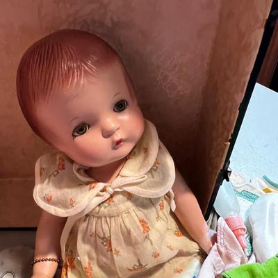 EFFENBEE PATSY JOAN Doll Plus Wardrobe.