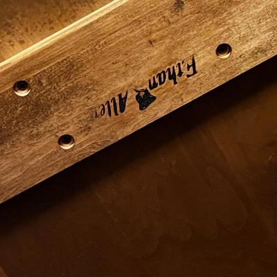 Maple Hexagon Table from Ethan Allen