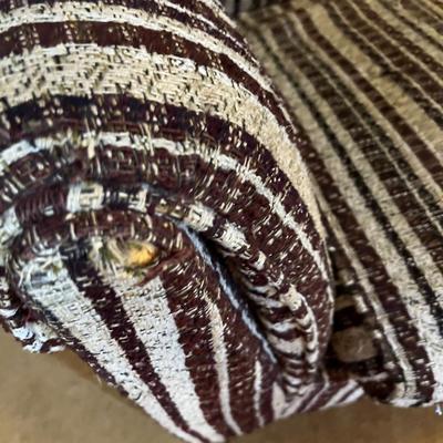 Hide-A-Bed SOFA Brown Cream TWEED 