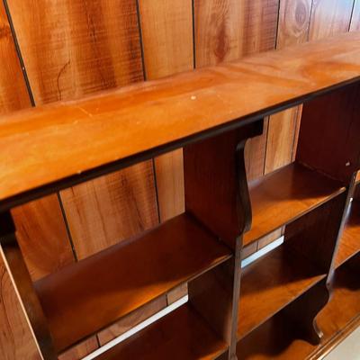 Vintage MAPLE Curio Shelf 
