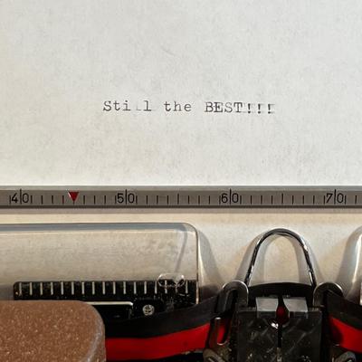 Olympia Deluxe Manual Typewriter