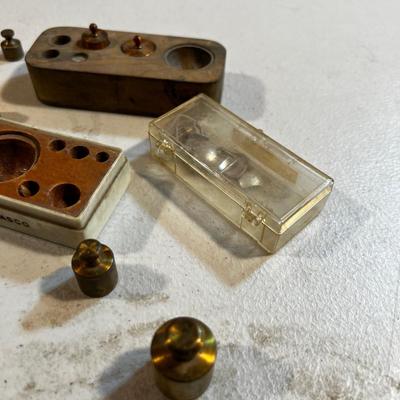 Brass Weights 
