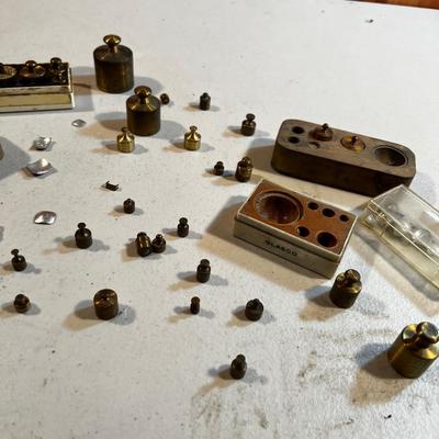 Brass Weights 