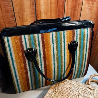 BAGS; Knitting, Vintage, Carpet 