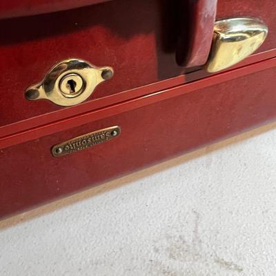 2 Brown Suitcases "Short Trips" 