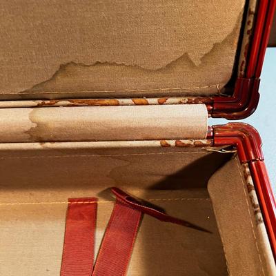 2 Brown Suitcases "Short Trips" 