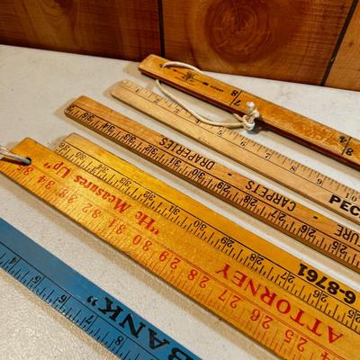 COLLECTION OF Yard Sticks